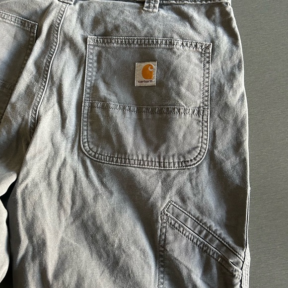 Carhartt Rugged Flex Work Men's Charcoal Cargo Pants - Picture 4 of 8